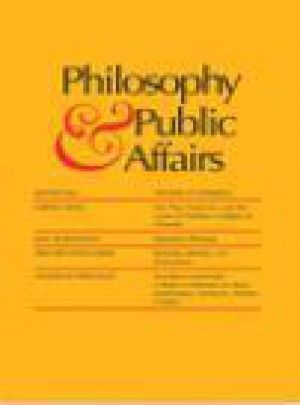 Philosophy & Public Affairs