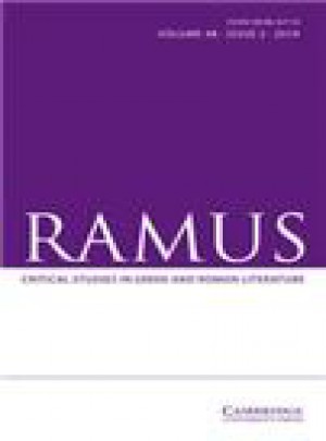 Ramus-critical Studies In Greek And Roman Literature