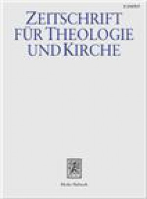 Zeitschrift Fur Theologie Und Kirche