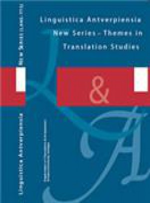 Linguistica Antverpiensia New Series-themes In Translation Studies