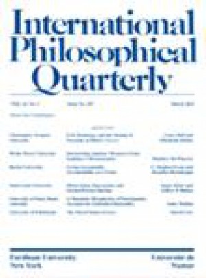 International Philosophical Quarterly