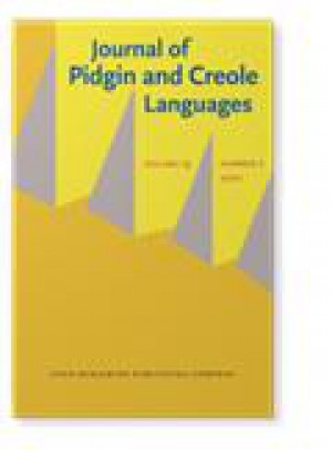 Journal Of Pidgin And Creole Languages