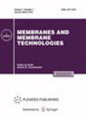 Membranes And Membrane Technologies