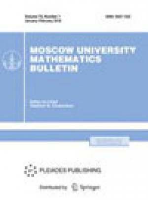 Moscow University Mathematics Bulletin