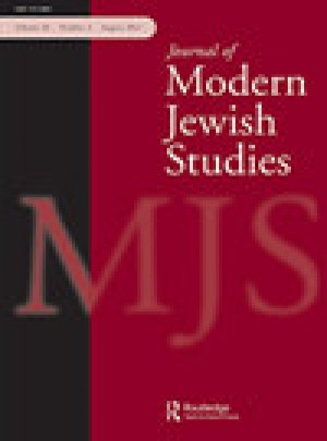 Journal Of Modern Jewish Studies