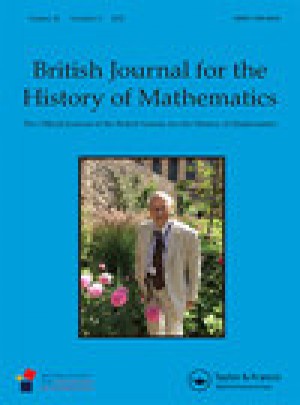 British Journal For The History Of Mathematics