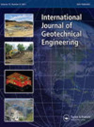 International Journal Of Geotechnical Engineering