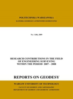 Reports On Geodesy And Geoinformatics