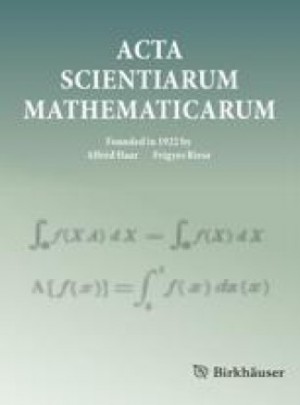 Acta Scientiarum Mathematicarum