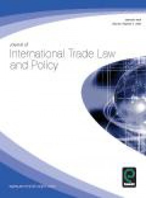 Journal Of International Trade Law And Policy