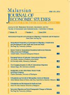 Malaysian Journal Of Economic Studies