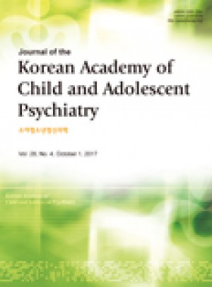 Journal Of The Korean Academy Of Child And Adolescent Psychiatry