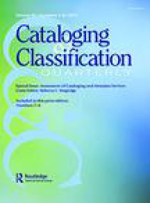 Cataloging & Classification Quarterly