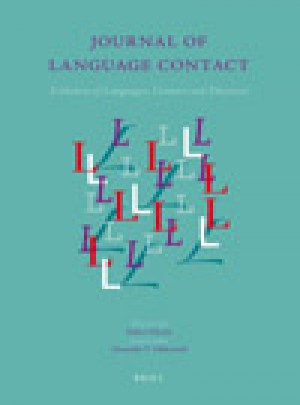 Journal Of Language Contact