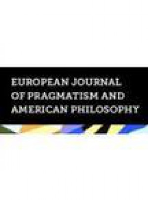 European Journal Of Pragmatism And American Philosophy