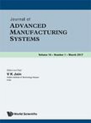 Journal Of Advanced Manufacturing Systems