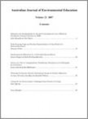 Australian Journal Of Environmental Education