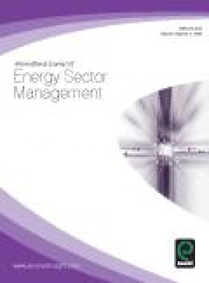 International Journal Of Energy Sector Management