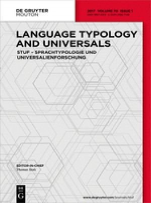 Stuf-language Typology And Universals