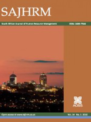 Sa Journal Of Human Resource Management