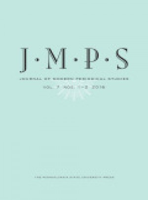 Journal Of Modern Periodical Studies