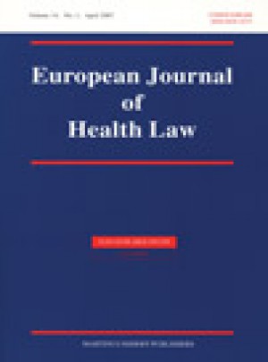 European Journal Of Health Law