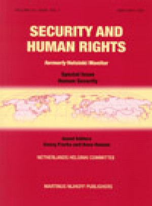 Security And Human Rights