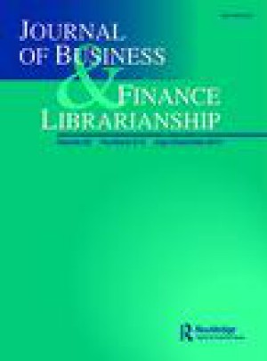 Journal Of Business & Finance Librarianship