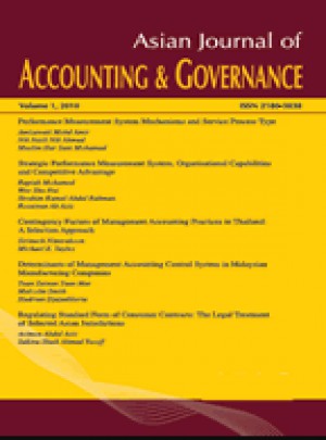 Asian Journal Of Accounting And Governance