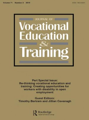 Journal Of Vocational Education And Training