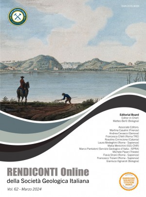 Rendiconti Online Della Societa Geologica Italiana