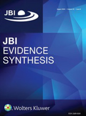 Jbi Evidence Synthesis