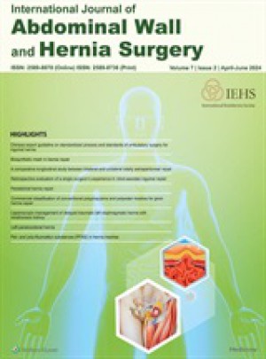 International Journal Of Abdominal Wall And Hernia Surgery