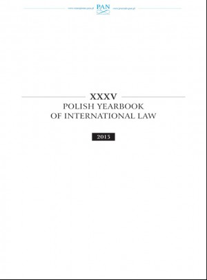 Polish Yearbook Of International Law