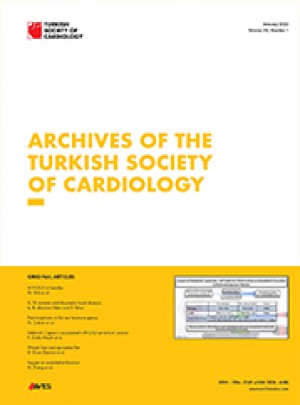 Turk Kardiyoloji Dernegi Arsivi-archives Of The Turkish Society Of Cardiology