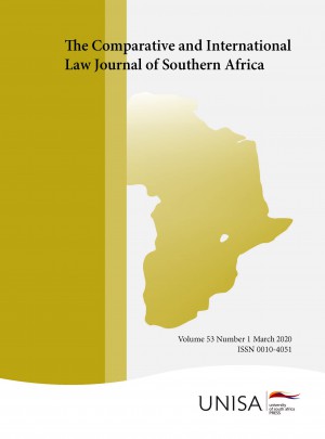 Comparative And International Law Journal Of Southern Africa-cilsa