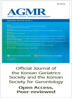 Annals Of Geriatric Medicine And Research