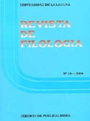 Revista De Filologia De La Universidad De La Laguna