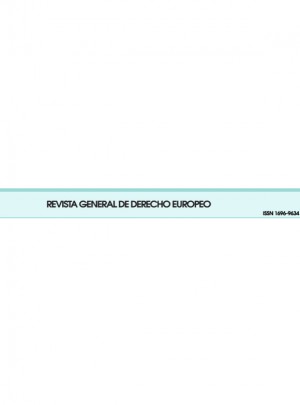 Revista General De Derecho Europeo