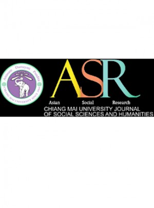 Asr Chiang Mai University Journal Of Social Sciences And Humanities