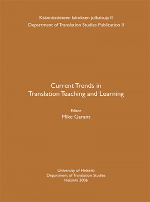 Current Trends In Translation Teaching And Learning E