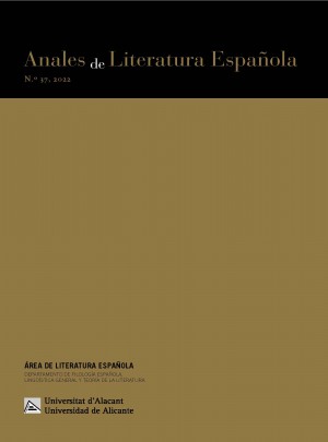 Anales De Literatura Espanola